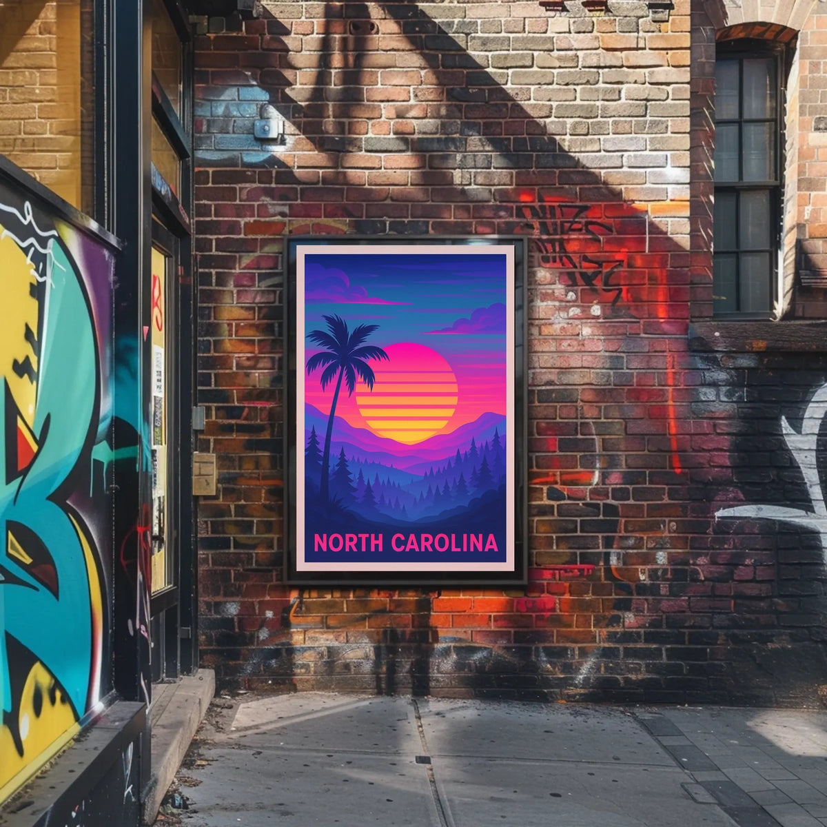 North Carolina Sunset Poster