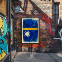 Abstract Flag Art Poster