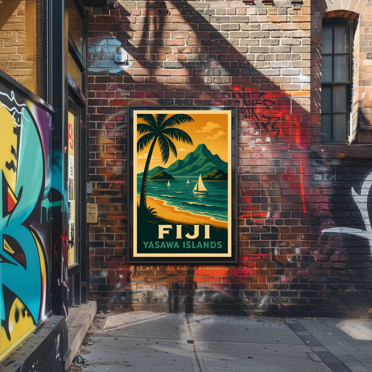 Yasawa Islands Fiji Poster