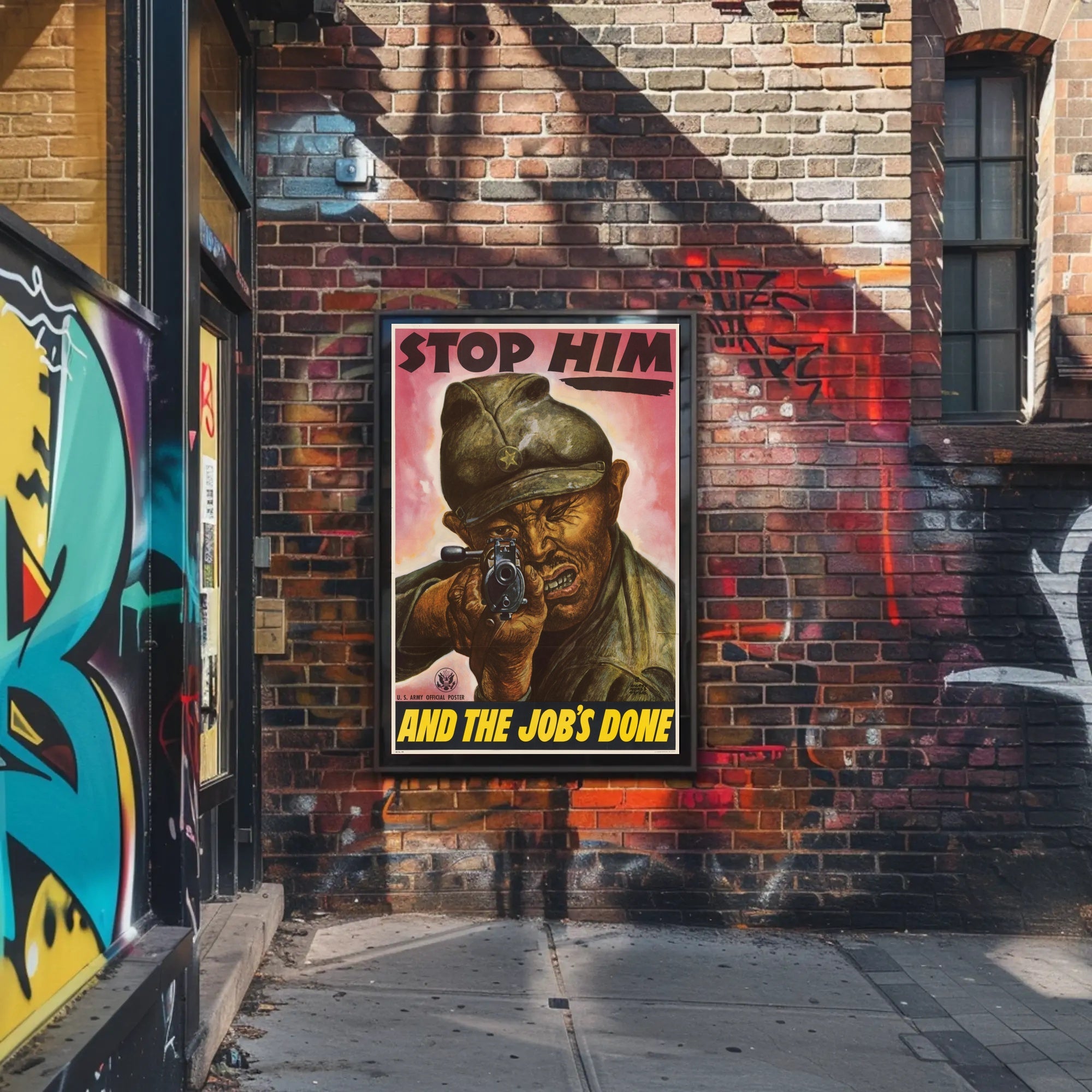 Stop Him Poster PosterGoat