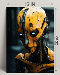 The Futuristic Sentinel Poster PosterGoat