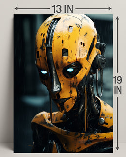 The Futuristic Sentinel Poster PosterGoat