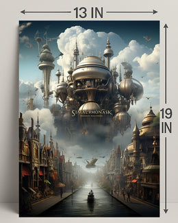 SimalRmonask A Steampunk Vision Poster