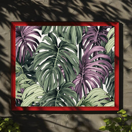 Tropical Foliage Art Poster