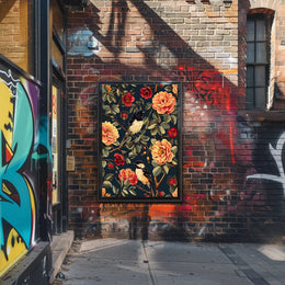 Birds And Blossoms William Morris Art Poster