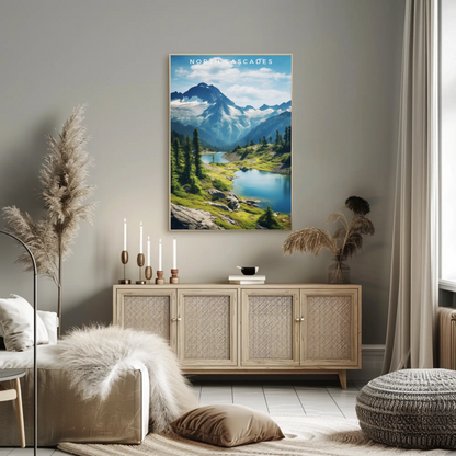 North Cascades National Park Poster