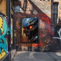 Cybernetic Visage Poster PosterGoat