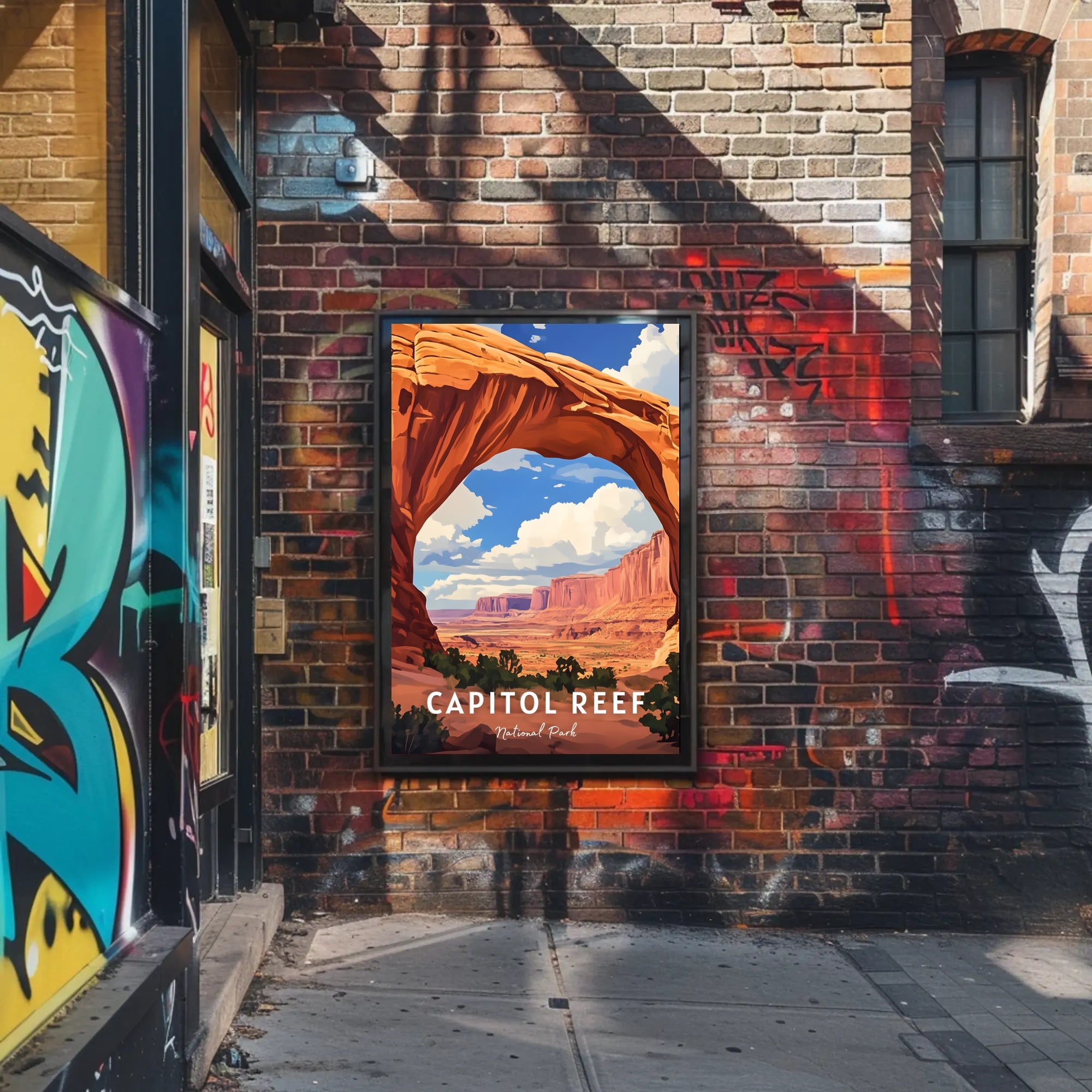Capitol Reef Adventure National Park Poster