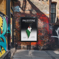 The Land of Palestine Poster PosterGoat
