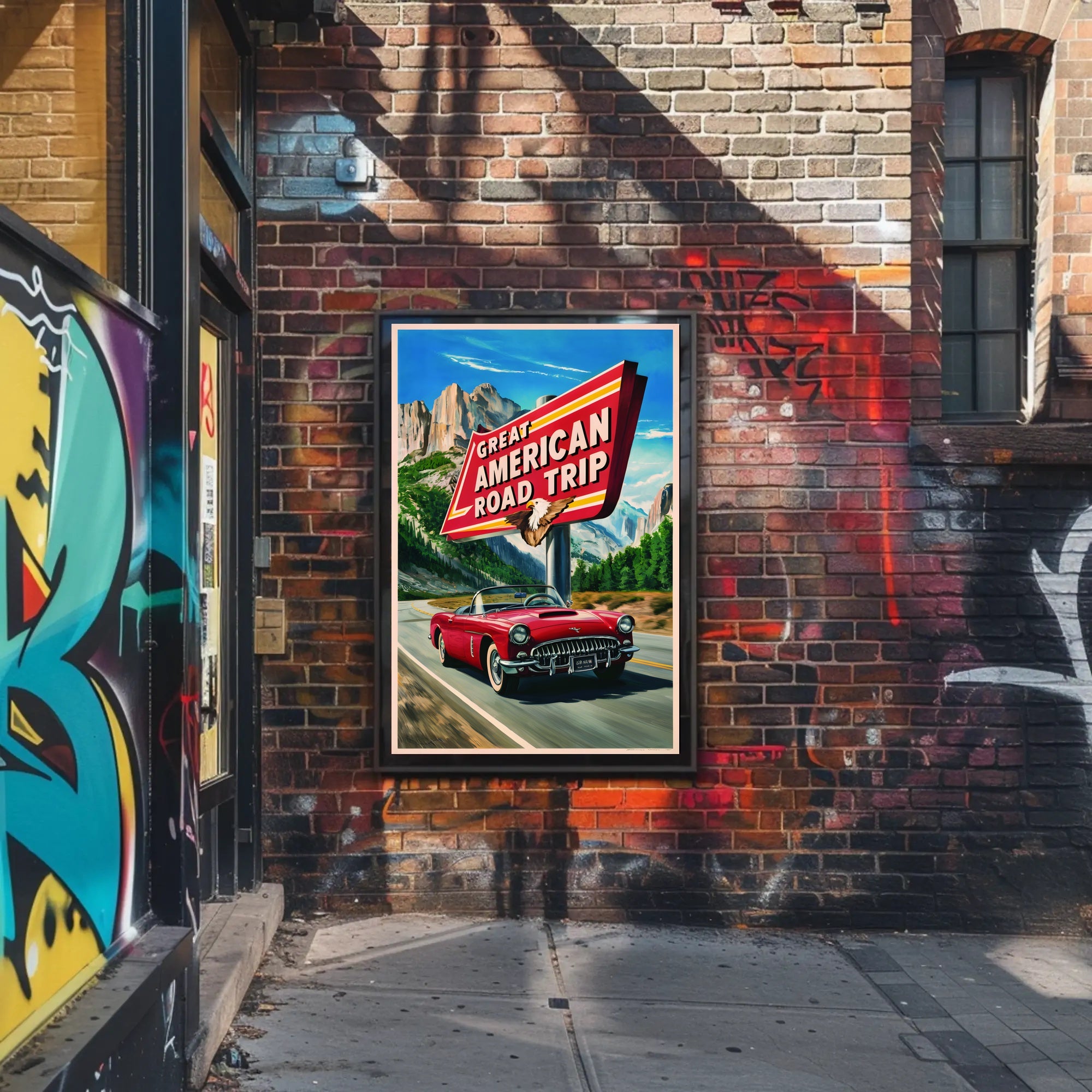 Great American Road Trip Poster
