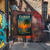 Florida Sunshine Awaits Poster