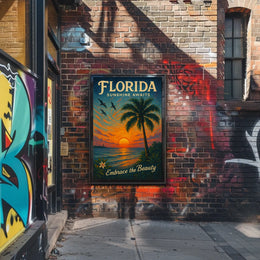 Florida Sunshine Awaits Poster