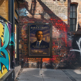 Barack Obama Leadership Legacy Historical or Presidential Poster
