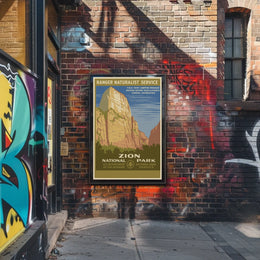 Zion National Park Ranger Programs Poster