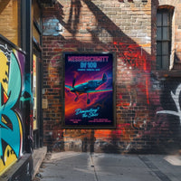 Messerschmitt Bf 109 Iconic Aerial Ace Poster