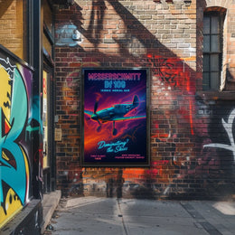 Messerschmitt Bf 109 Iconic Aerial Ace Poster