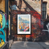 Cape Town Cityscape: Travel Poster PosterGoat