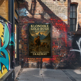 Klondike Gold Rush Gateway To The Poster