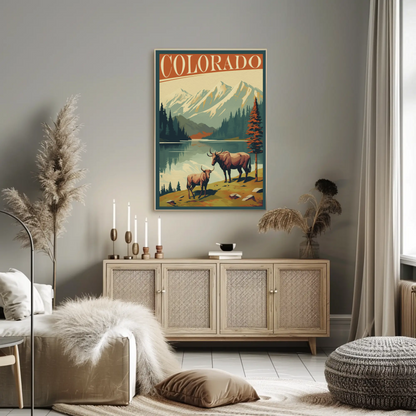 Colorado Scenic Travel Poster