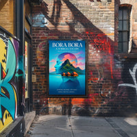 Bora Bora  A Surreal Escape Poster PosterGoat