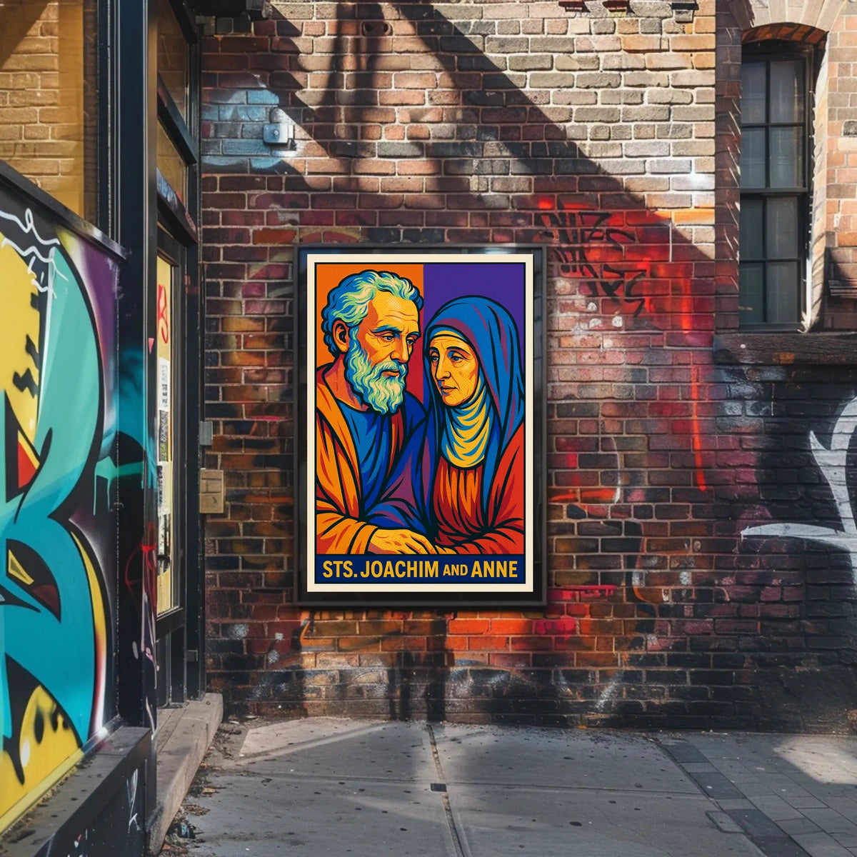 Saints Joachim and Anne Poster
