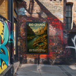 Rio Grande Wild And Scenic River Poster