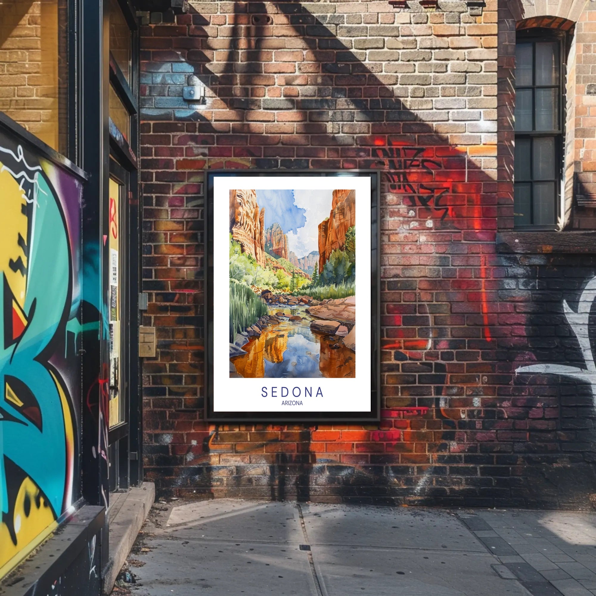 Serene Sedona Poster PosterGoat