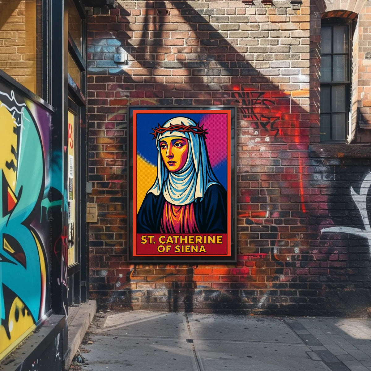 St. Catherine Of Siena Poster