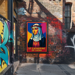 St. Catherine Of Siena Poster