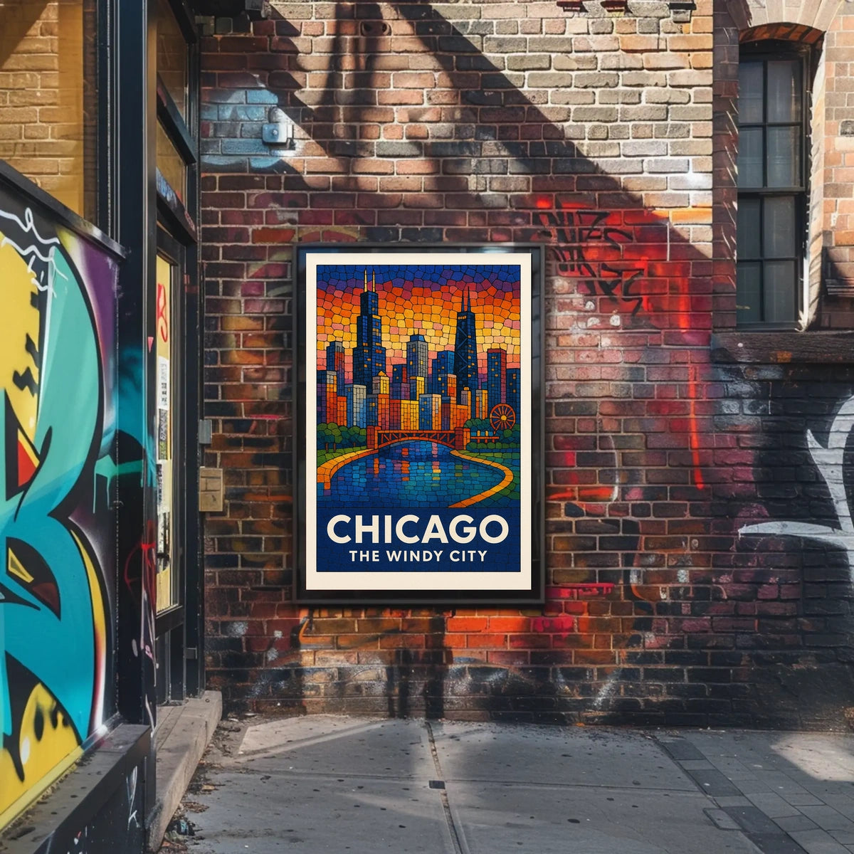 Chicago The Windy City Poster