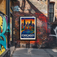 Chicago The Windy City Poster