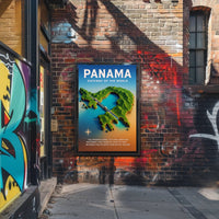 Panama Gateway of the World Poster PosterGoat