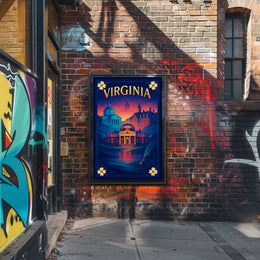 Virginia A Historical Tribute Poster