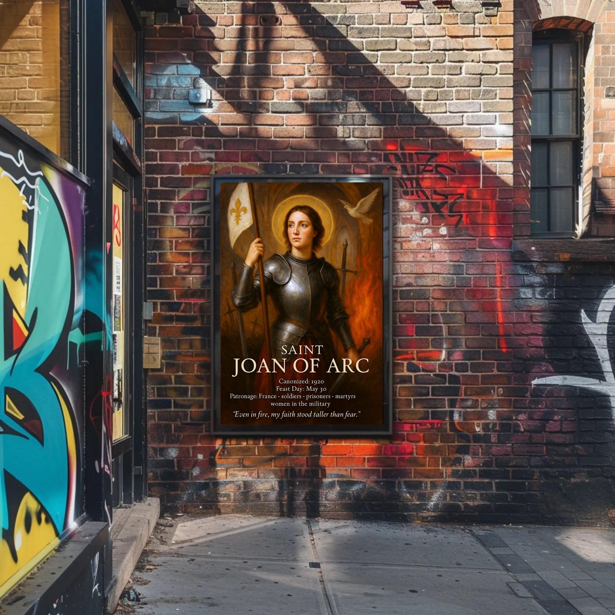 Saint Joan of Arc Poster PosterGoat