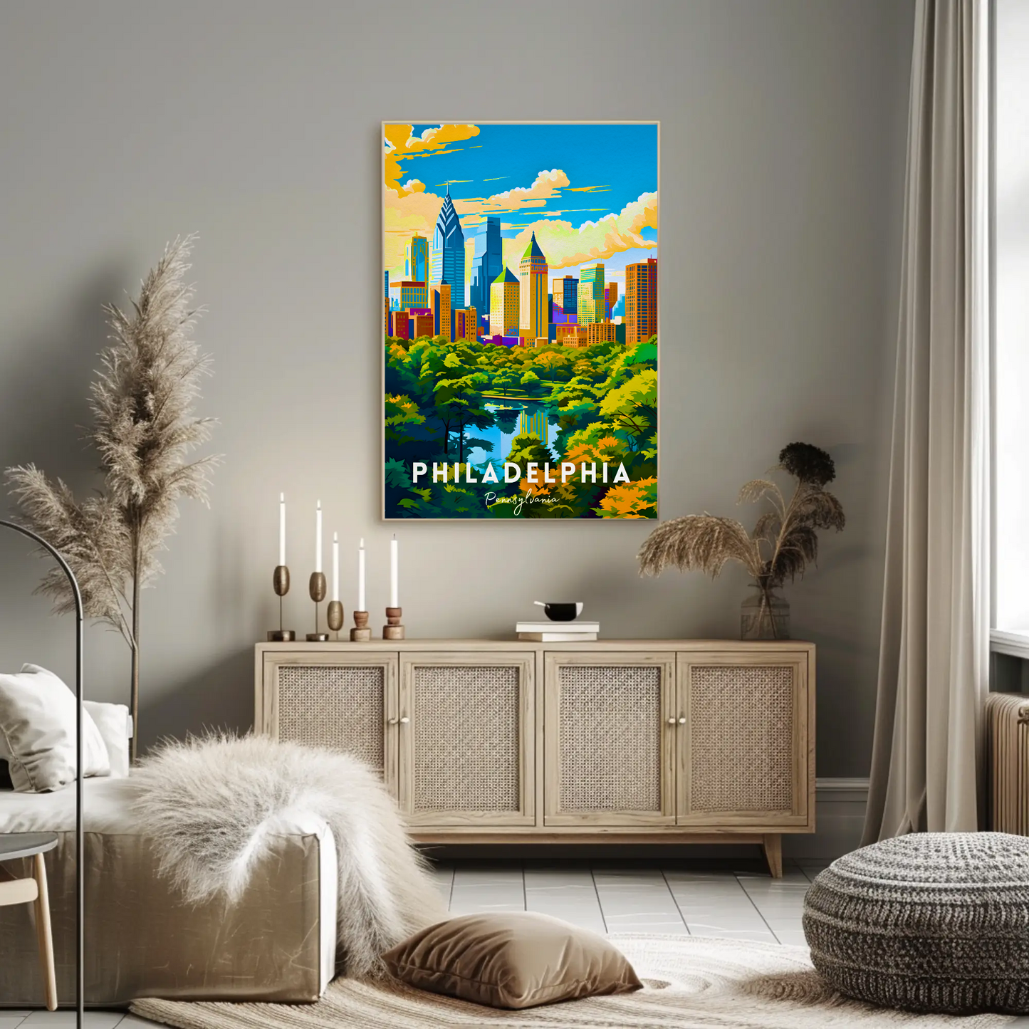 Philadelphia Travel Poster