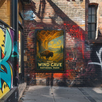 Visit Wind Cave National Park Poster