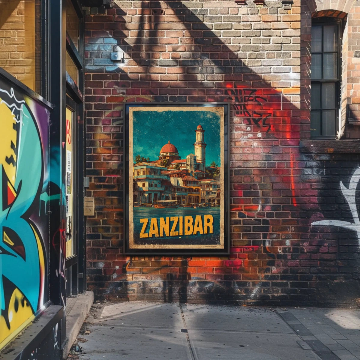 Zanzibar A Coastal Haven Poster