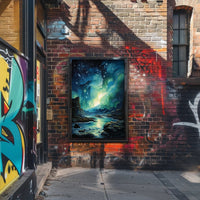 Celestial Landscape Poster