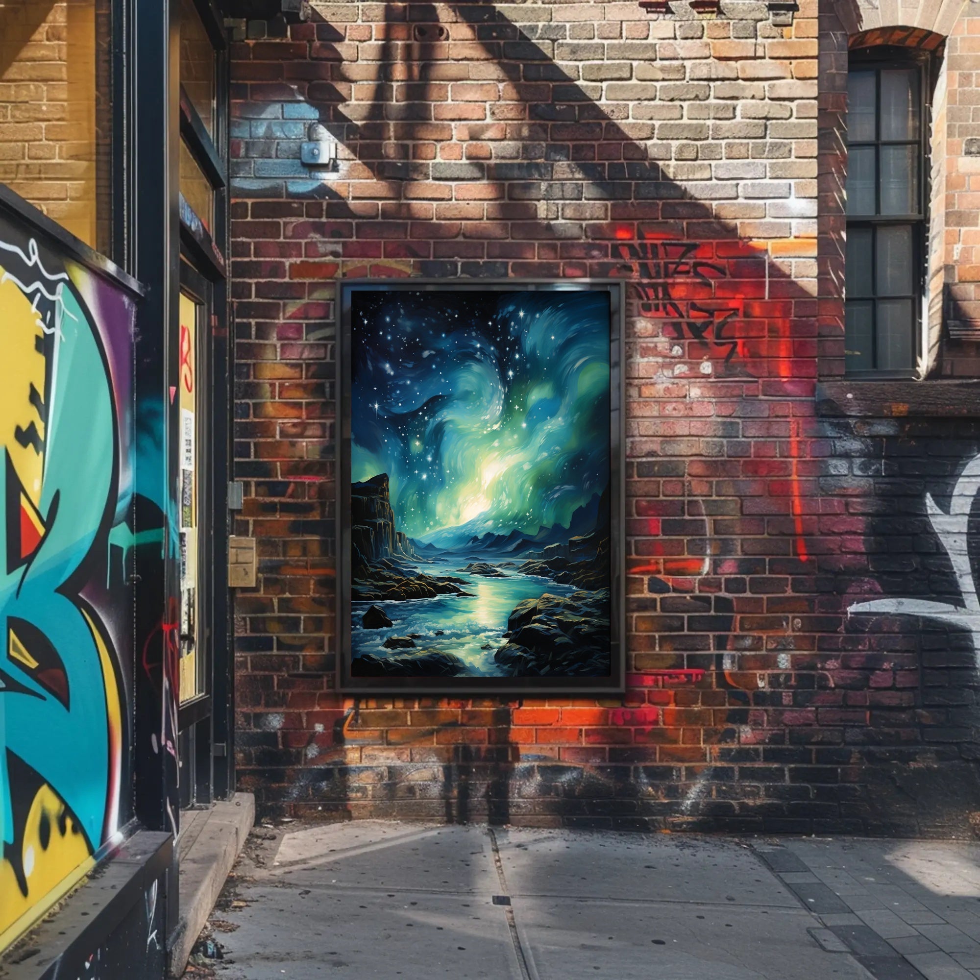 Celestial Landscape Poster