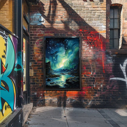 Celestial Landscape Poster