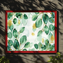 Lush Greenery Art Poster