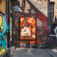 Vibrant Floral Elegance Wall Art Print