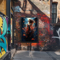 Underwater Elegance Poster