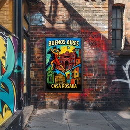 Buenos Aires Casa Rosada Poster