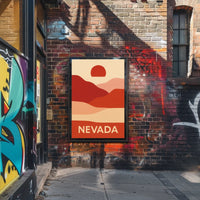 Nevada Sunset Poster