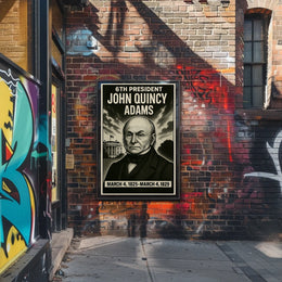 John Quincy Adams 6Th President Poster