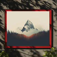 Majestic Mountain Peaks Poster