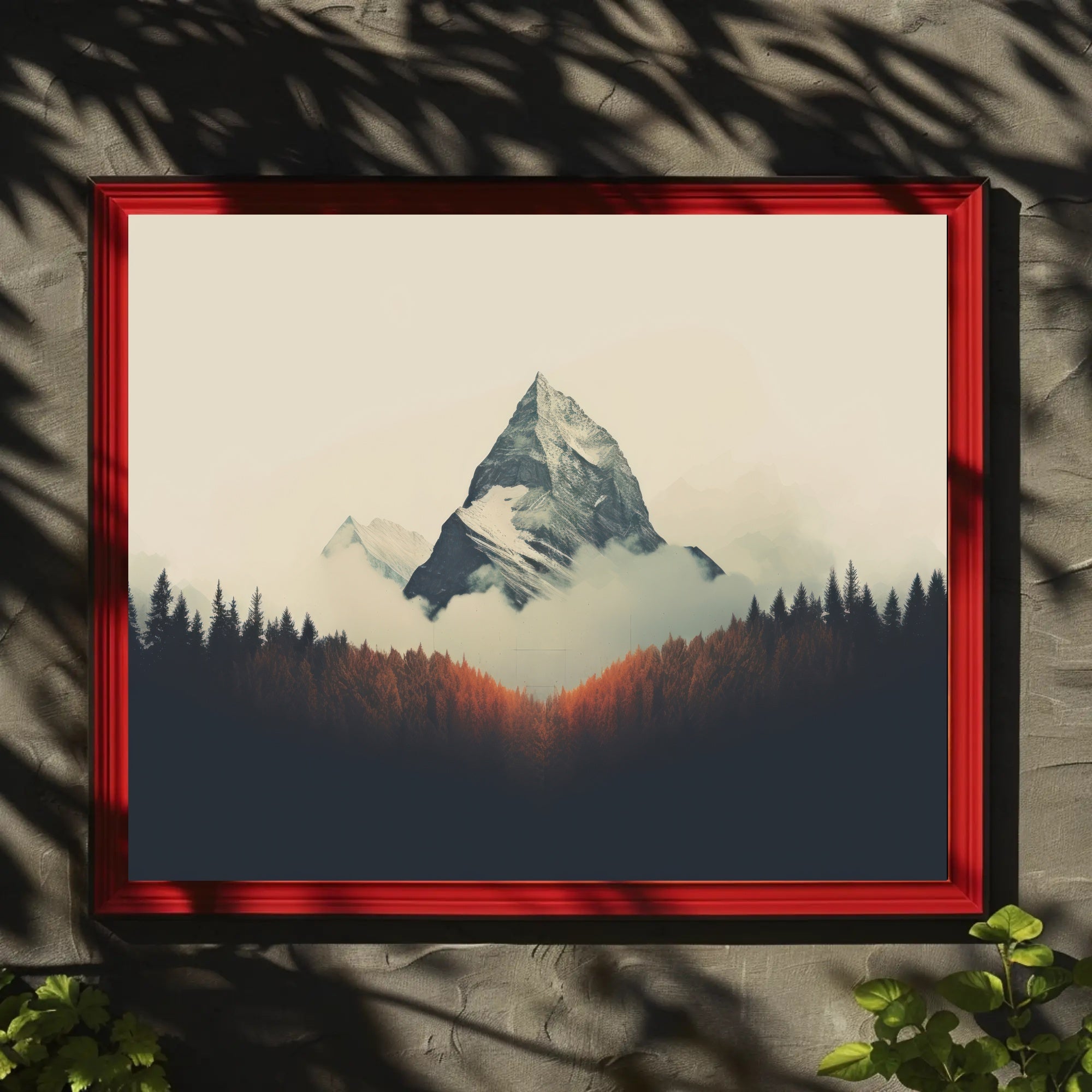 Majestic Mountain Peaks Poster