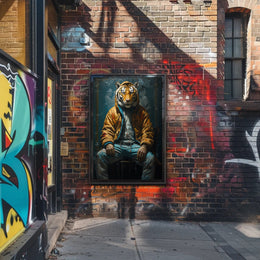 The Urban Tiger Poster PosterGoat