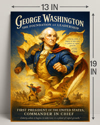 George Washington 1st President Poster PosterGoat